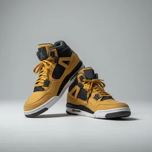 Vibrant Yellow Sneakers