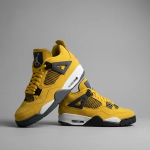 Vibrant Yellow Sneakers