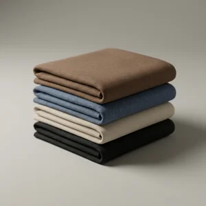 Stack of neutral-toned apparel