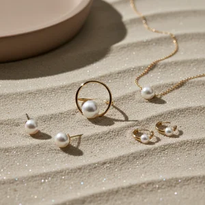 Beachy minimalist jewelry