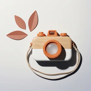 Retro Kids' Wooden 4K Camera