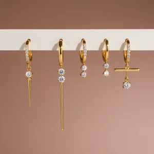 Delicate Gold Drop Earrings