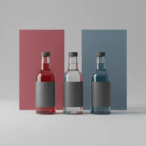 Modern Skincare Bottles