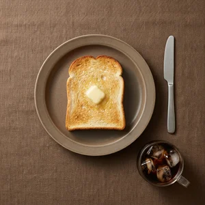 Cozy morning breakfast