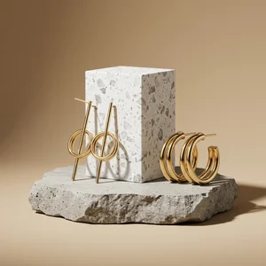 Modern minimalist earrings