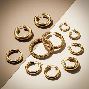 Exquisite gold jewellery collection