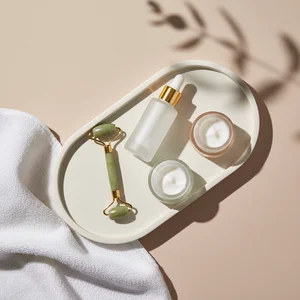 Spa-like skincare ritual