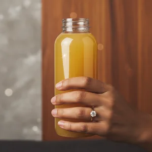 Refreshing Drink in Hand