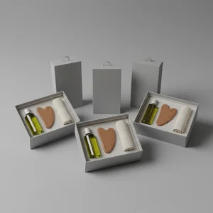 Stacked premium gift boxes