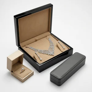 Luxury jewelry box collection