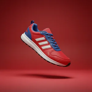 Dynamic athletic running shoe