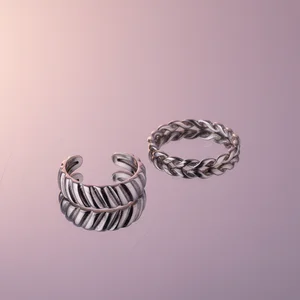 Braided decorative rings