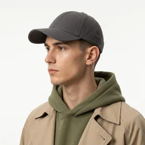 Men's urban casual look with cap