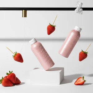 Refreshing beauty drink with berries