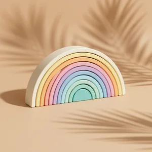 Pastel Rainbow Arch