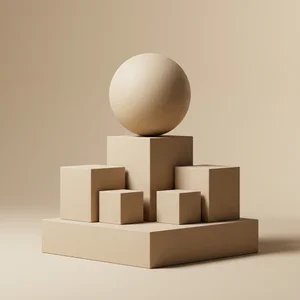 Minimalist product display