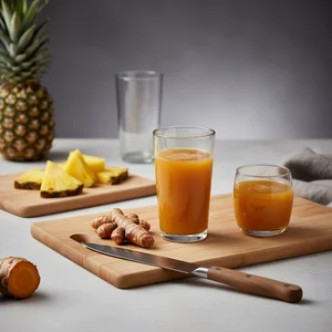 Refreshing Tropical Juice Drink