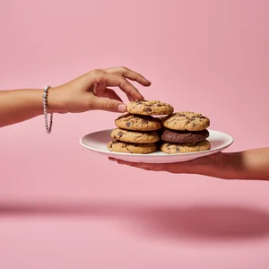 Delicious Cookies Handed Over