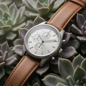 Watch on dark succulents