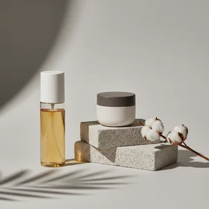 Minimalist Skincare Set with Shadows