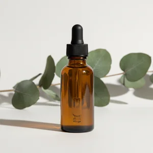 Natural serum with fresh eucalyptus