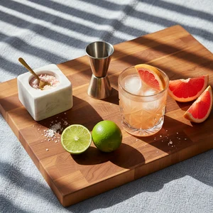 Vibrant summer cocktail refreshment