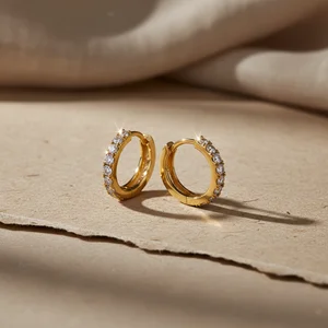 Elegant Gold Hoop Earrings