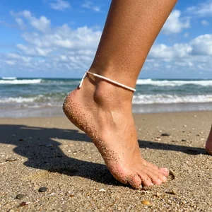 Beach anklet lifestyle shot