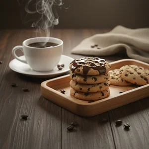 Warm Coffee & Cookies Stack