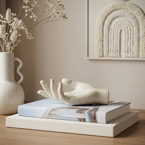 Artisanal ceramic hand display