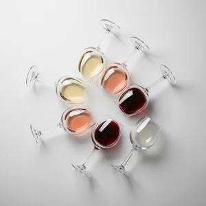 Dynamic wine glass arrangement