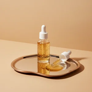 Radiant skincare product display