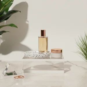 Fresh minimalist perfume