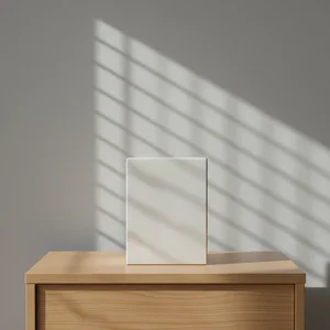 Window Lit Display Table