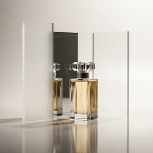 Elegant Perfume Bottle Showcase