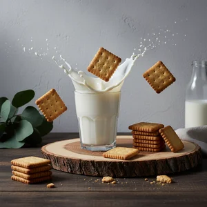 Dynamic cracker snack