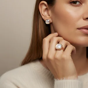 Elegant pearl jewelry by BIGLI