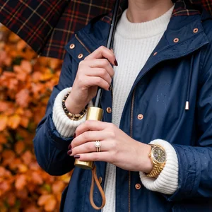 Autumn lifestyle jewelry close-up