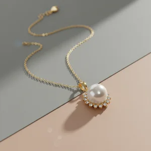 Minimalist Gold Pendant Necklace