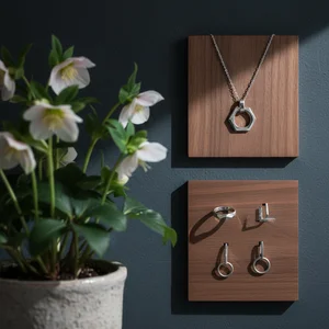 Minimalist Silver Jewellery & Bloom