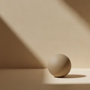 Minimalist warm shadow background