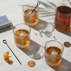 Relaxed game night drinks