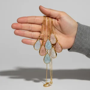 Delicate pearl drop necklace