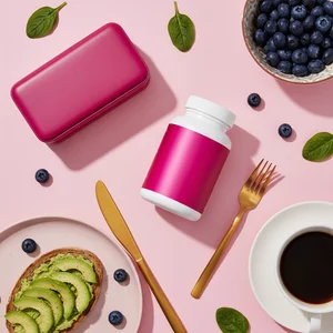 Healthy Breakfast Flat Lay