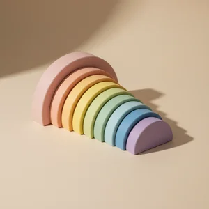 Pastel Rainbow Stacking Toy