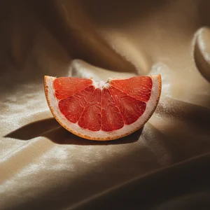 Zesty Grapefruit on Linen
