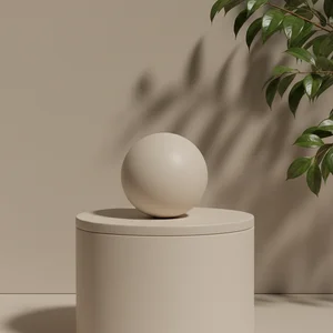 Botanical shadow product stage