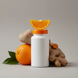 Vibrant citrus ginger splash