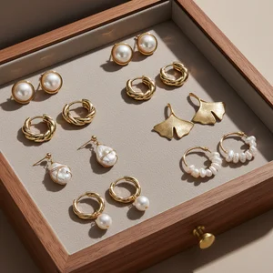 Elegant jewellery collection display