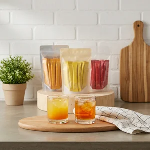 Natural wellness drink scene